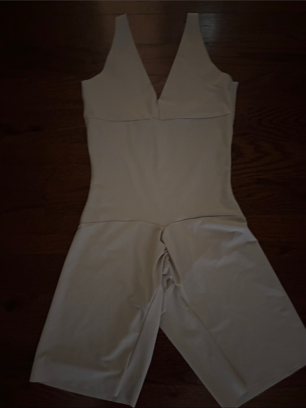 High-Compression Sculpting Bodysuit Shapewear in Beige. Never worn!